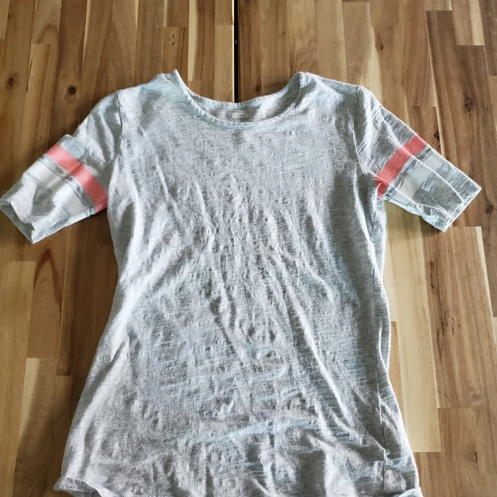 Bundle - Old Navy Girl Striped Sleeve Tee